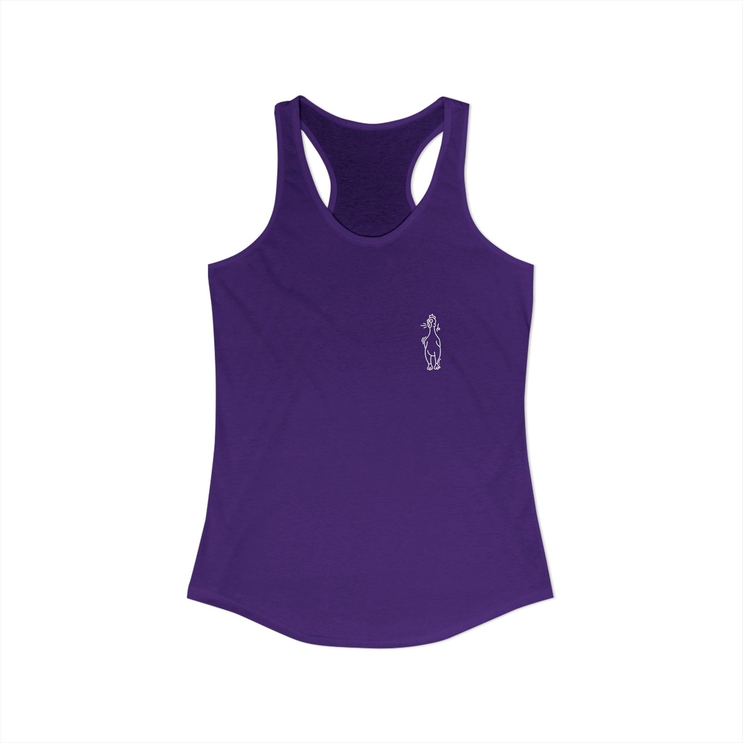 Westie Merch Women's Ideal Racerback Tank
