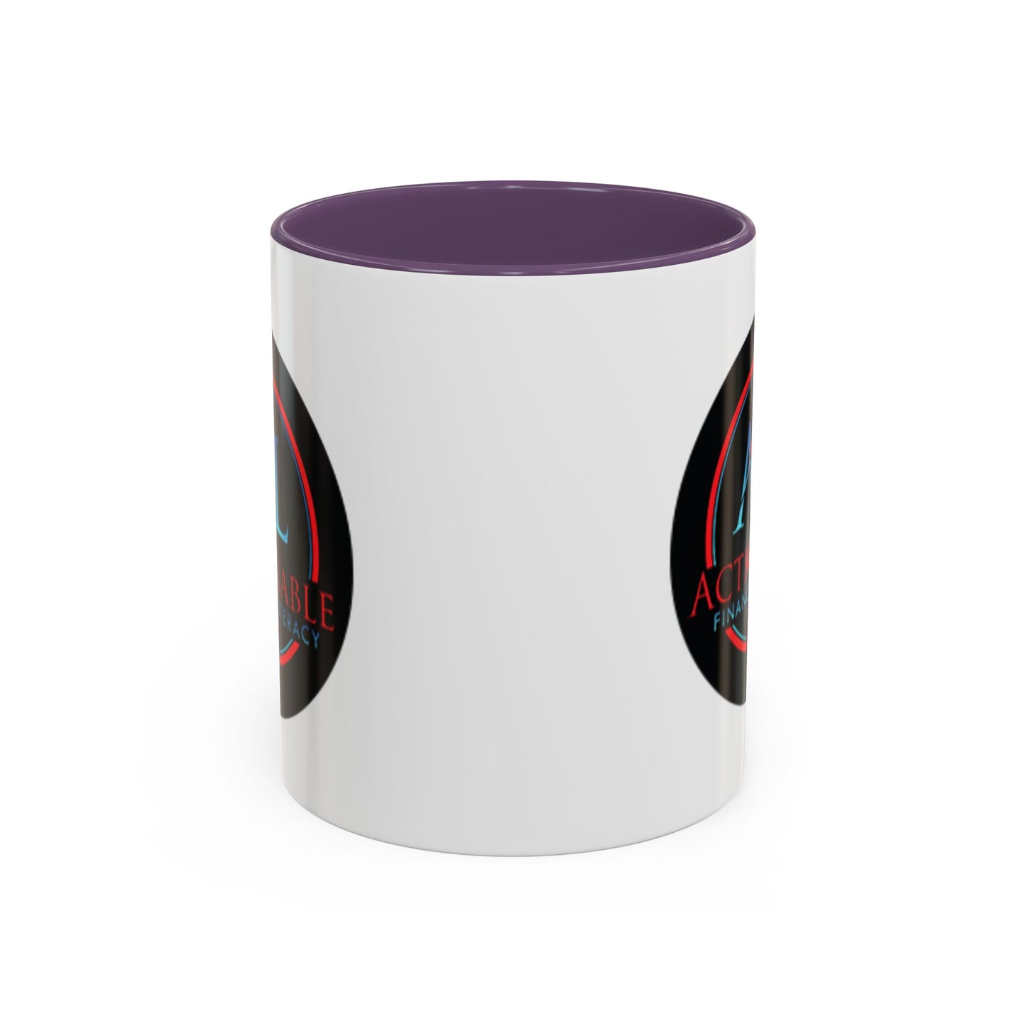 Actionable Financial Literacy Center Accent Coffee Mug (11oz)