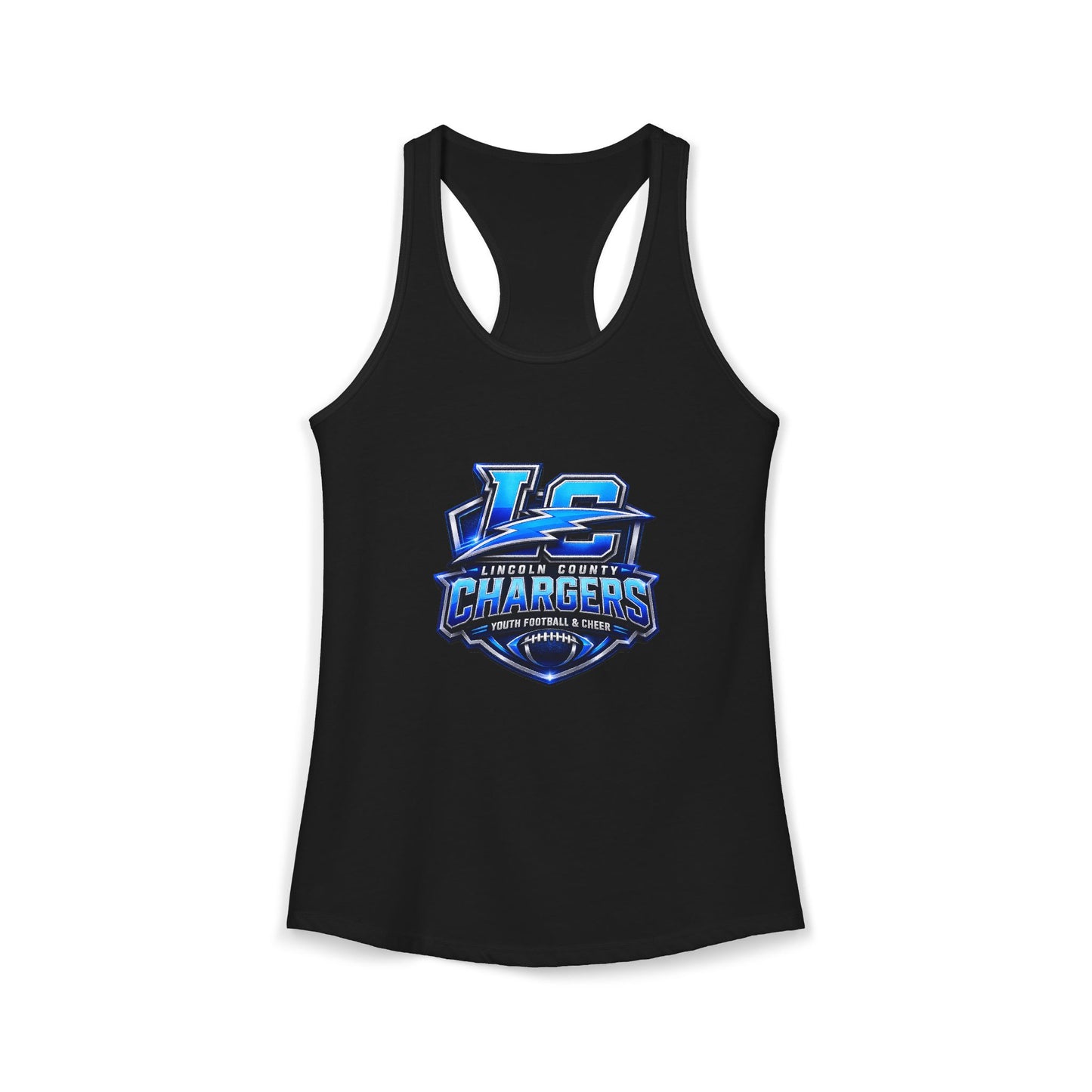 LC Chargers Women's Ideal Racerback Tank