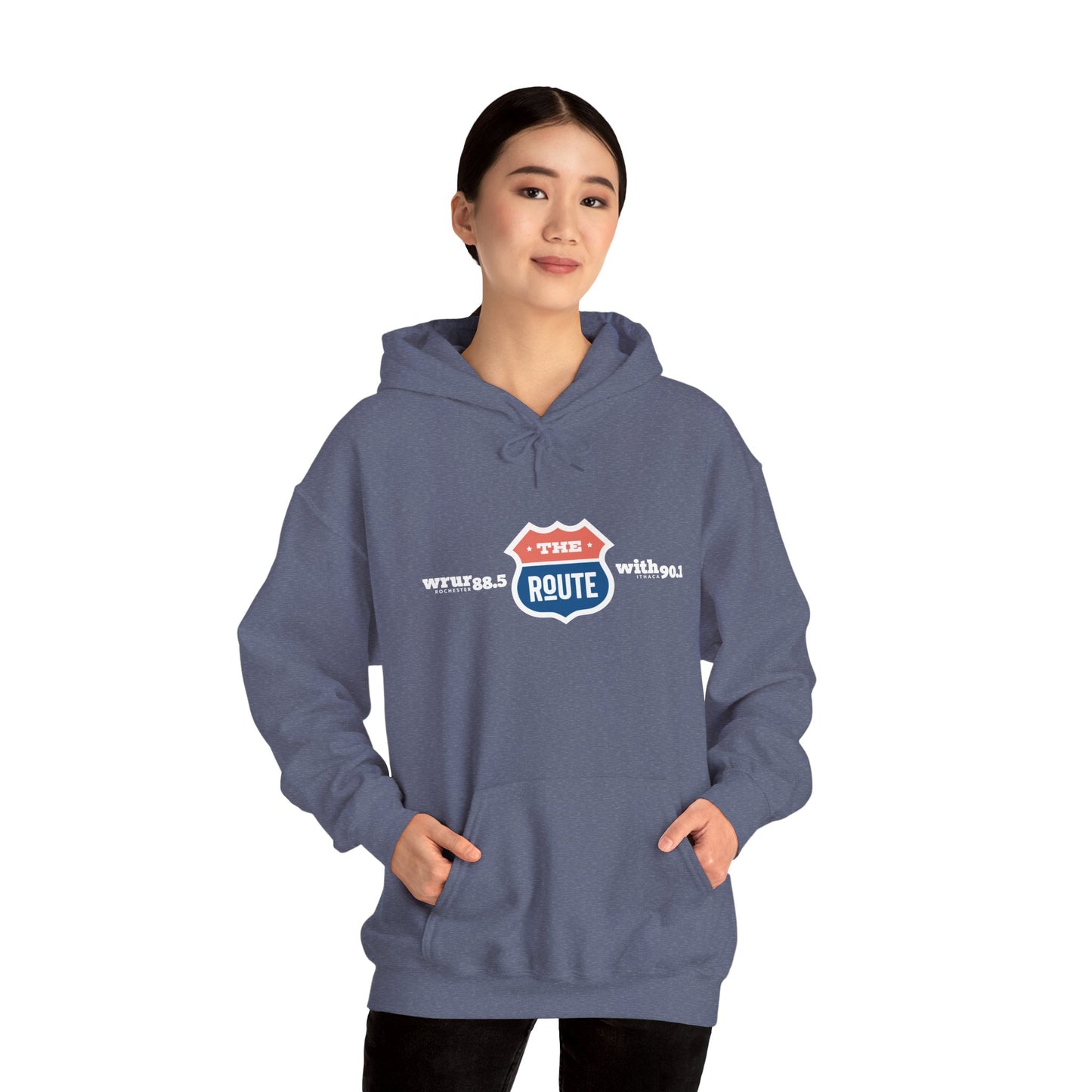 The Route Unisex Blend™ Hooded Sweatshirt