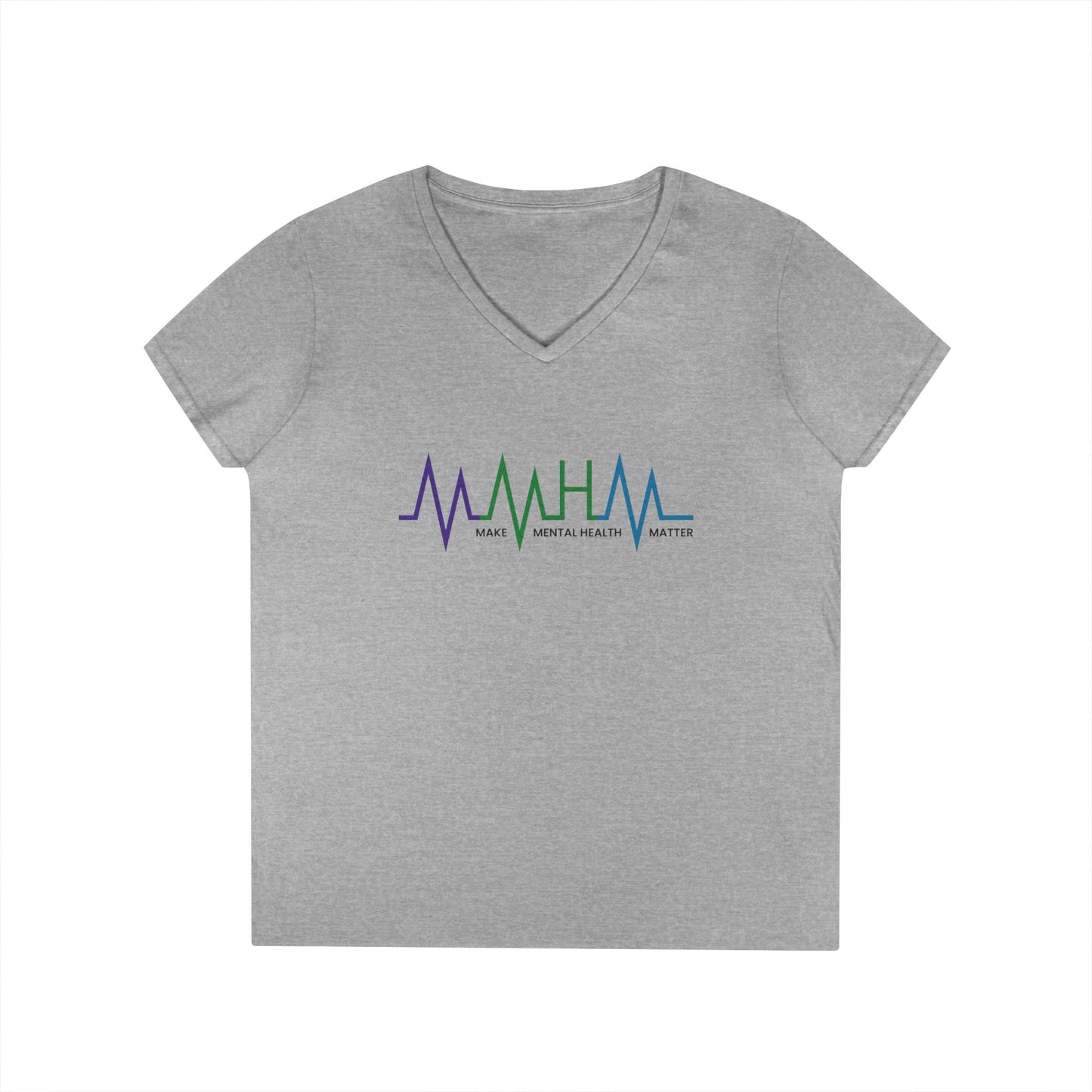 Make Mental Health Matter Ladies' V-Neck T-Shirt
