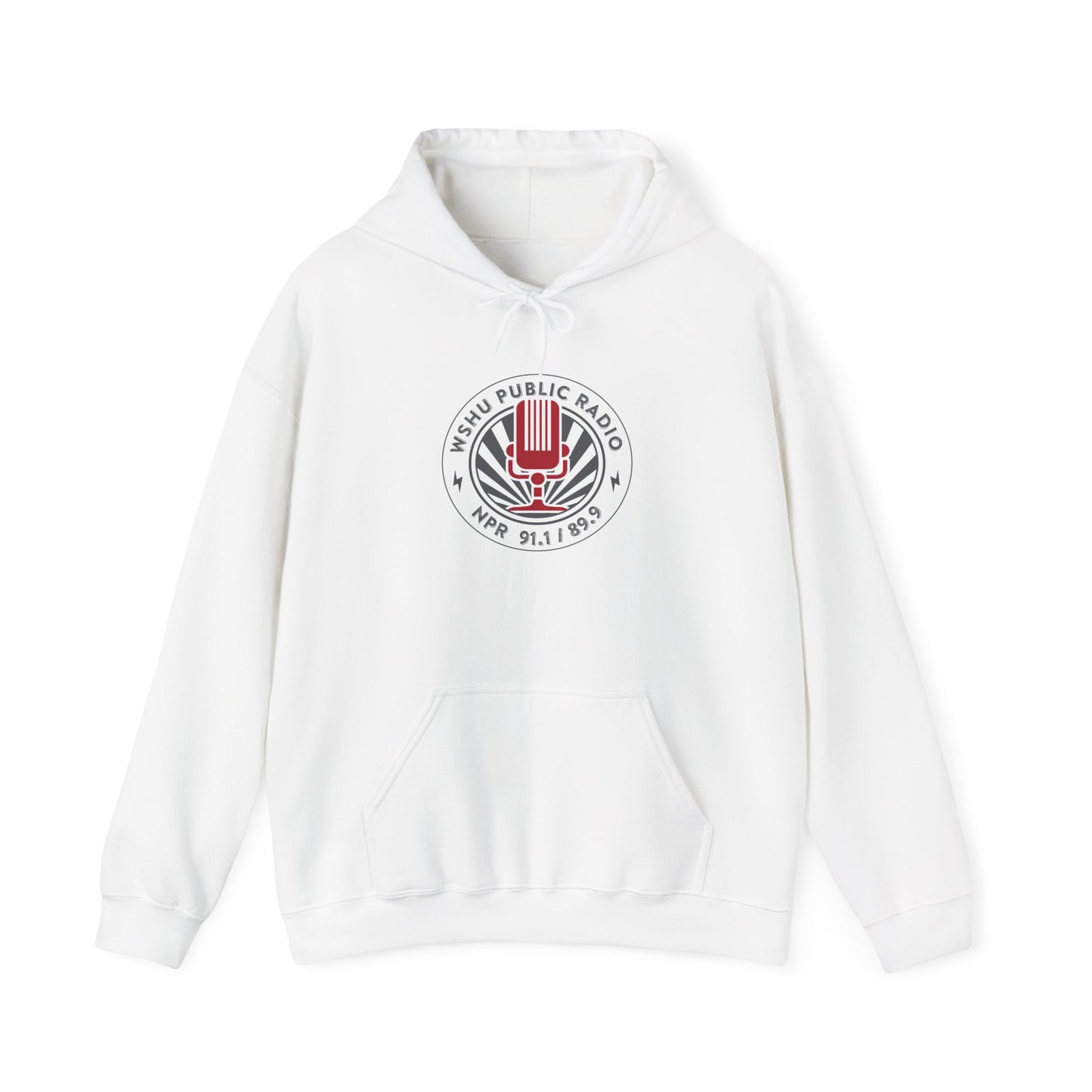 WSHU Radio Microphone Unisex Heavy Blend™ Hooded Sweatshirt