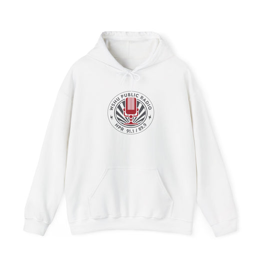 WSHU Radio Microphone Unisex Heavy Blend™ Hooded Sweatshirt