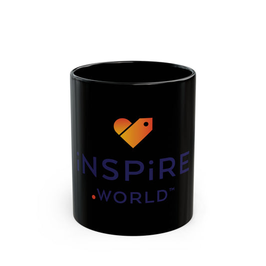 Inspire.World Black Mug (11oz, 15oz)