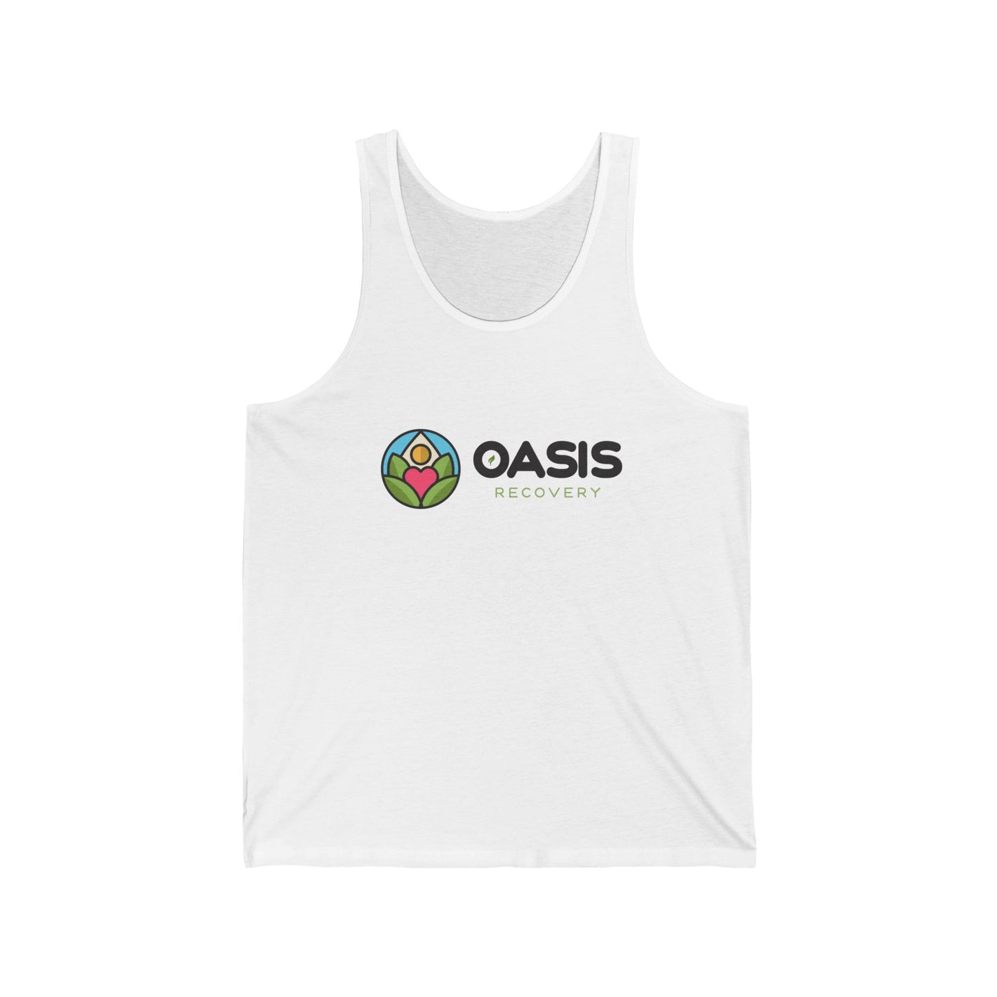Oasis Recovery Center Unisex Jersey Tank