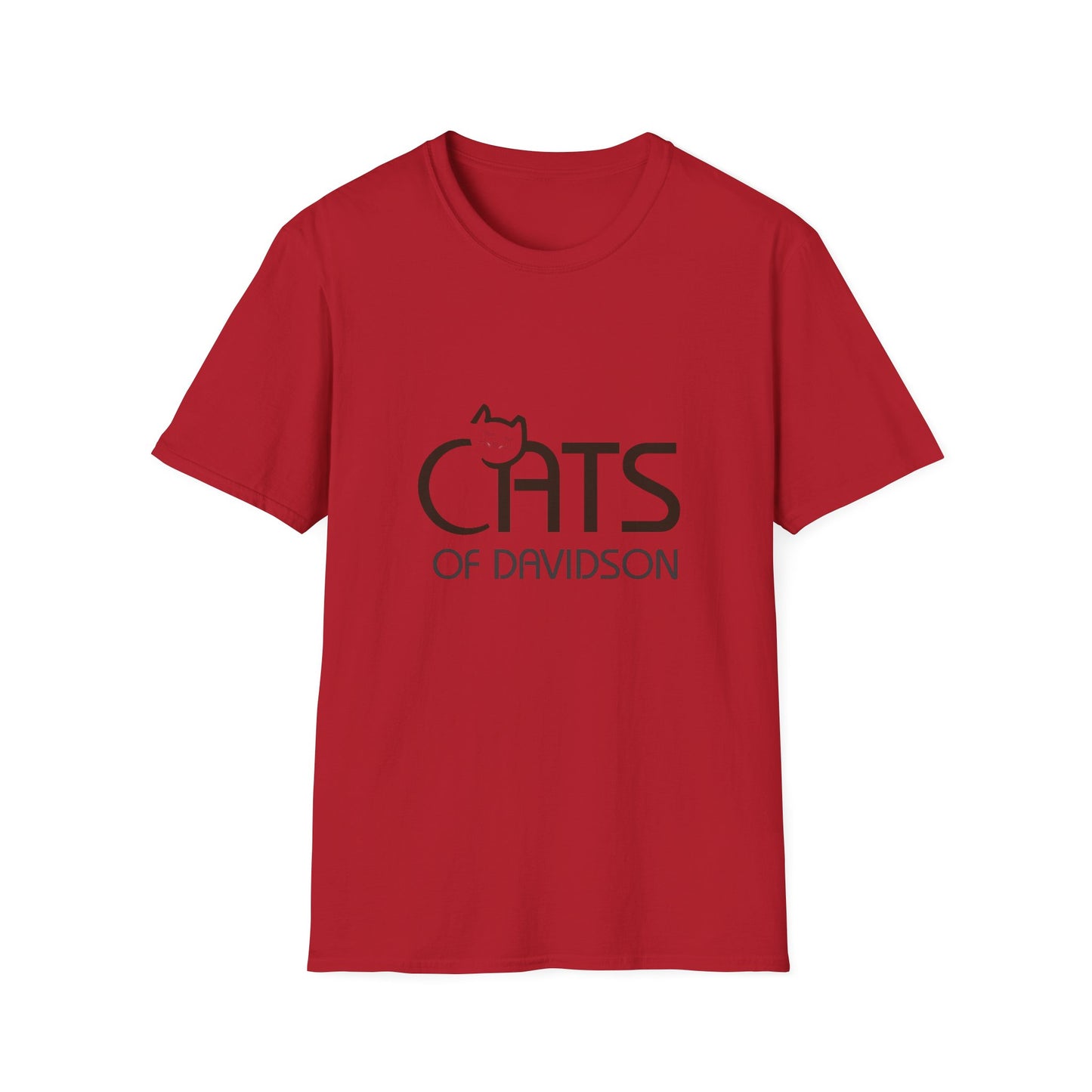 Cats of Davidson Unisex Softstyle T-Shirt