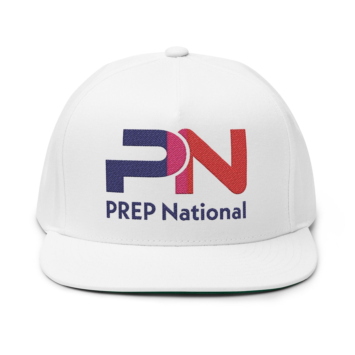 Prep National Flat Bill Cap (Embroidery)