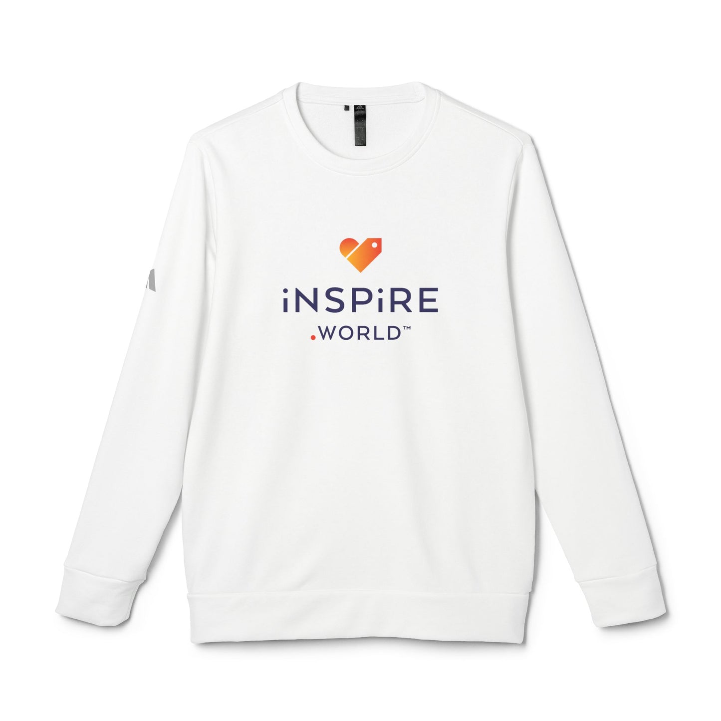 Inspire.World adidas Unisex Fleece Crewneck Sweatshirt