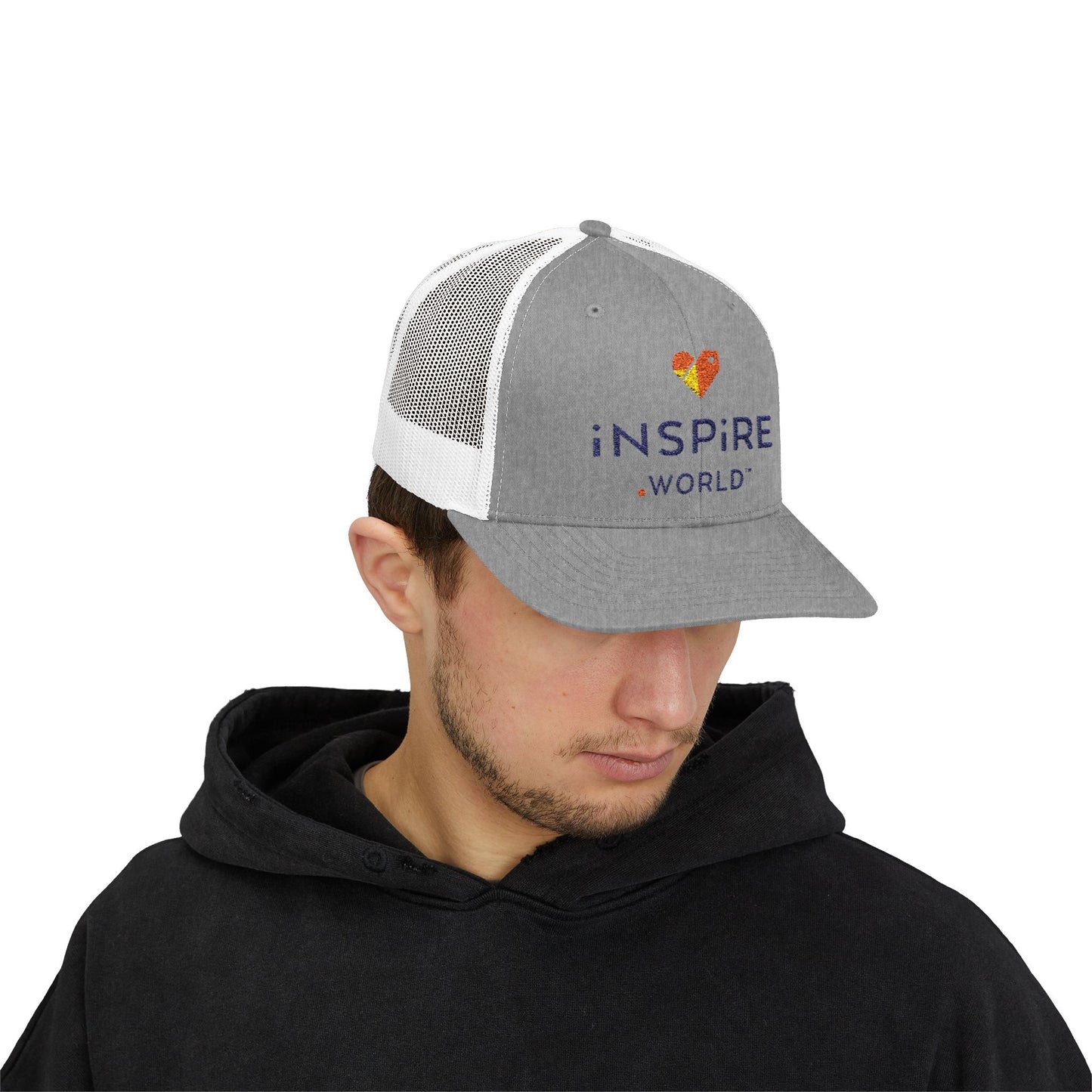 Inspire.World Snapback Trucker Cap