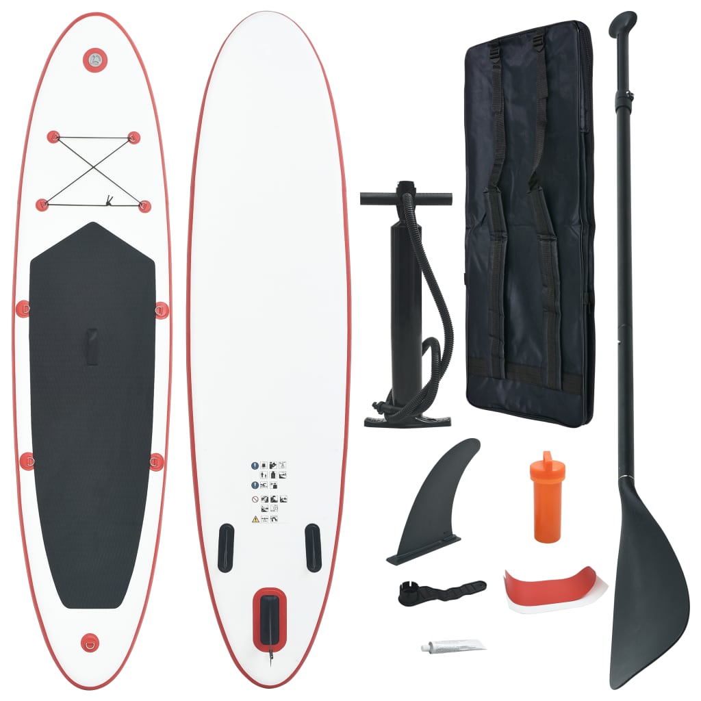 vidaXL Paddleboard Stand up Paddle Board Inflatable Paddle Board Sup Surboard