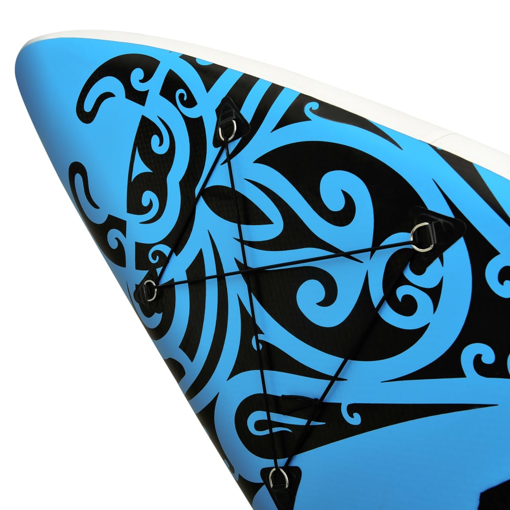 vidaXL Inflatable Stand Up Paddleboard Set SUP Surfboard Surfing Paddle Board