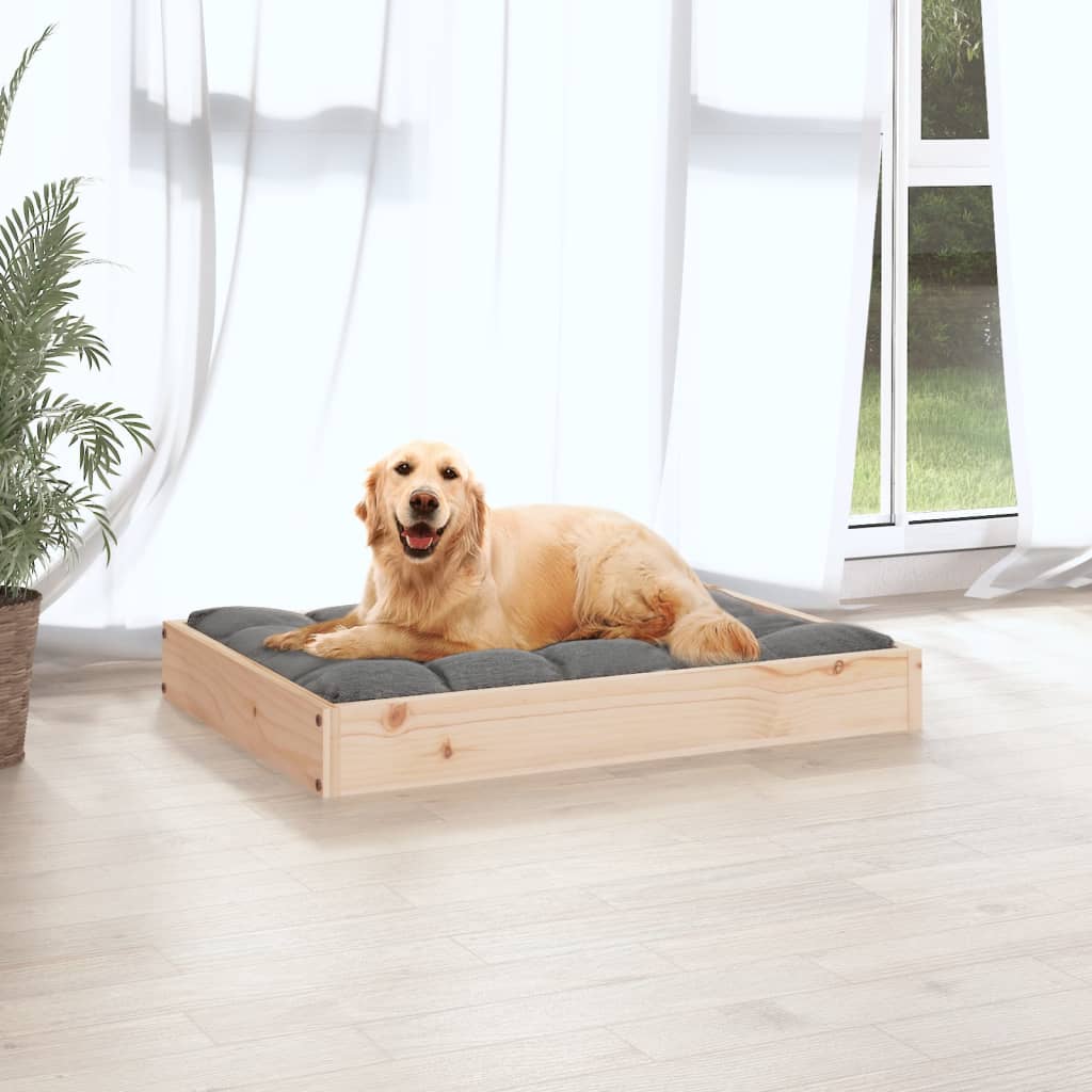 vidaXL Dog Bed Dog Sofa Bed Couch Pet Bed with Wooden Frame Solid Wood Pine