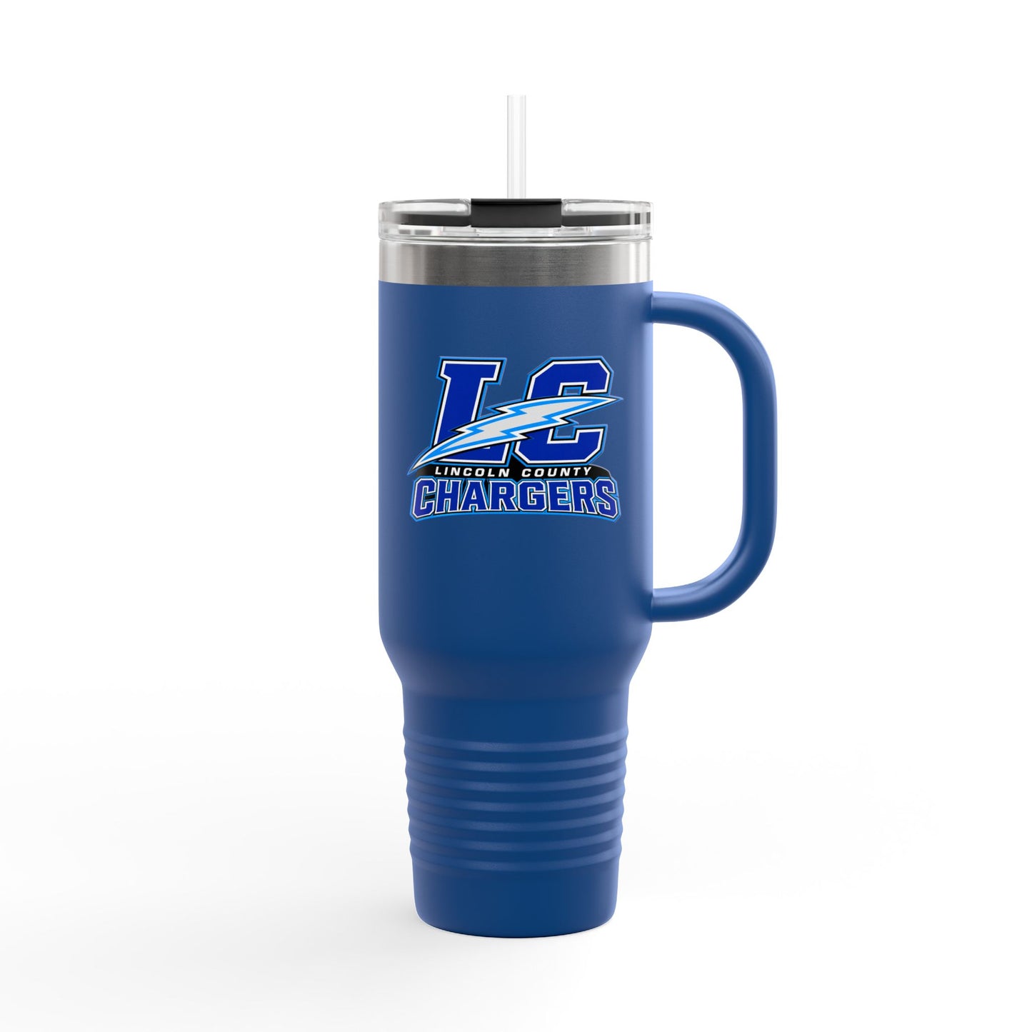 LC Chargers Insulated Travel Mug, 40oz