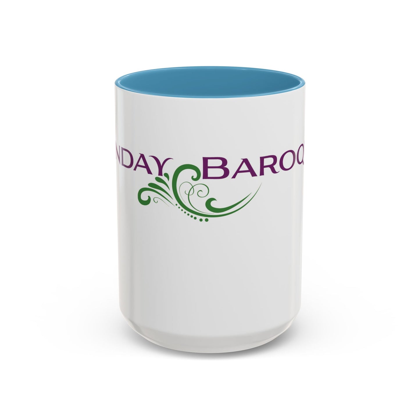 Sunday Baroque Accent Coffee Mug (11, 15oz)