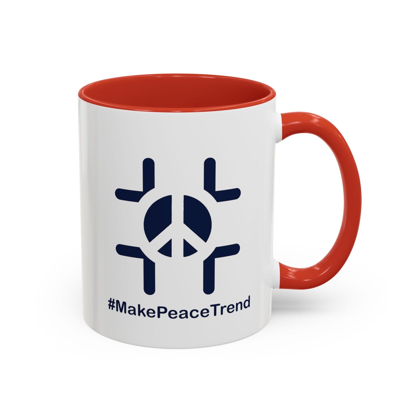 Peace Day Accent Coffee Mug (11, 15oz)