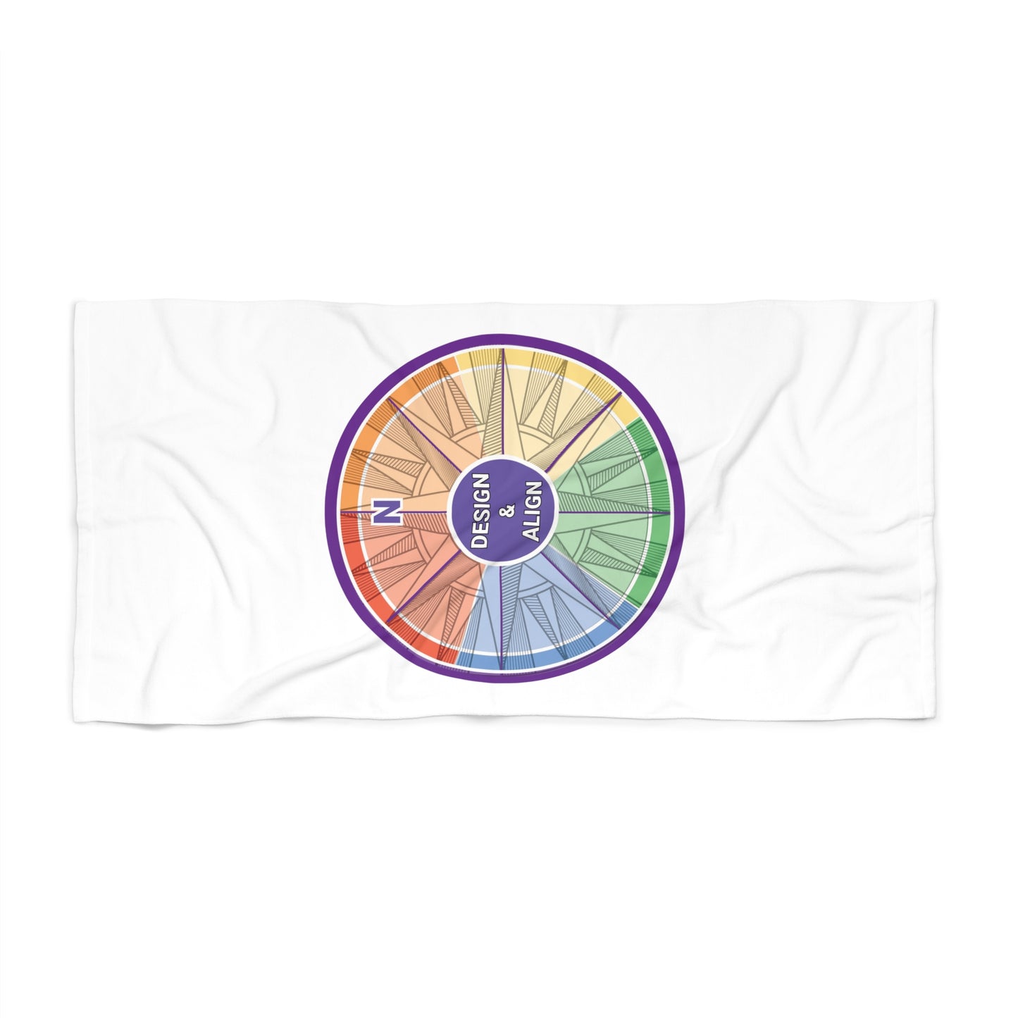 Design and Align Beach Towel