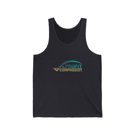 Profit Compassion Unisex Jersey Tank