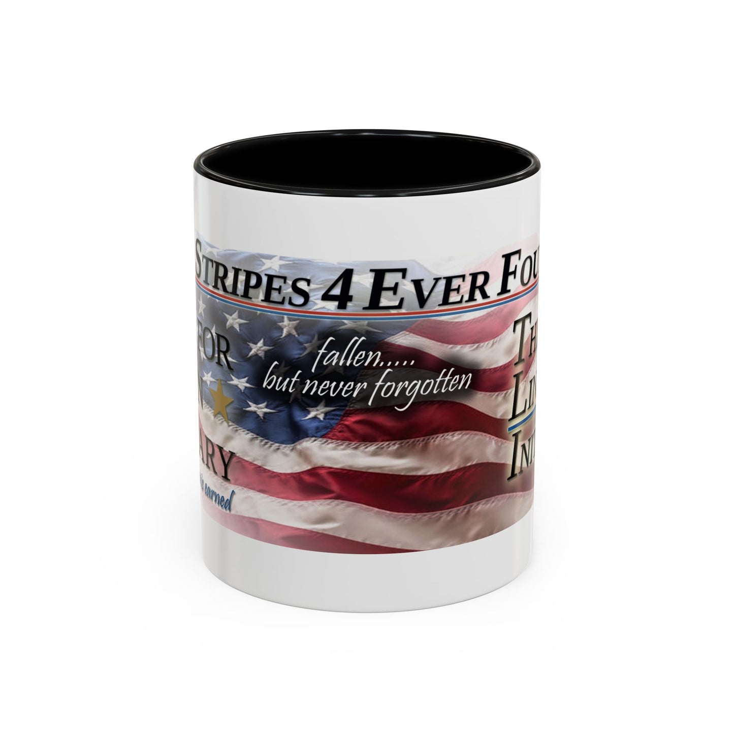 Stars Stripes 4 Ever Foundation Accent Coffee Mug (11, 15oz)
