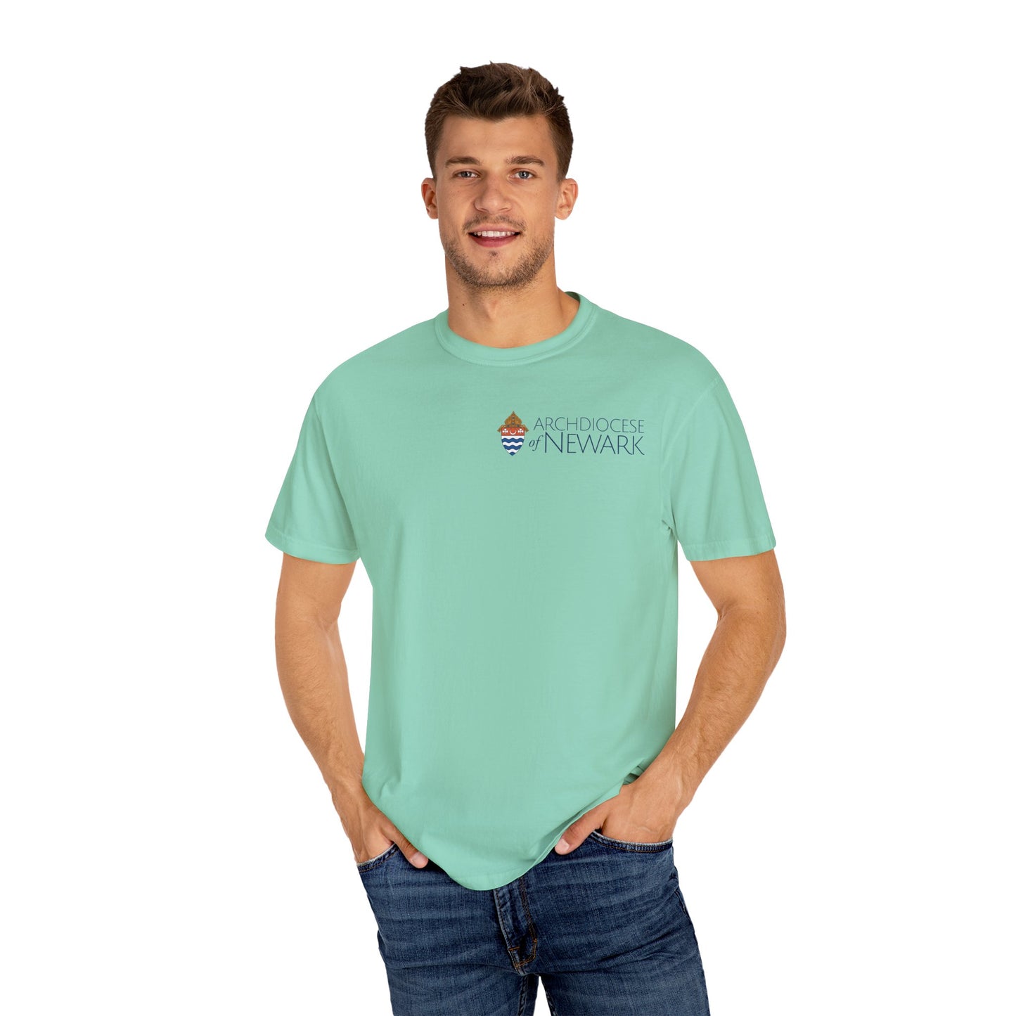 Archdiocese of Newark Unisex Garment-Dyed T-shirt