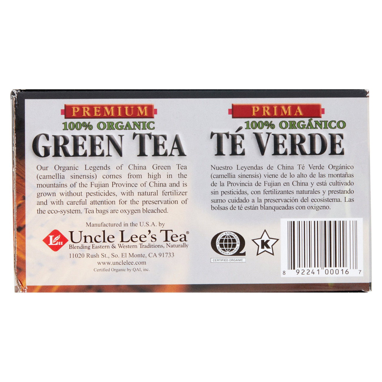 OG1 UL GREEN TEA ( 6 X 40 BAG  )