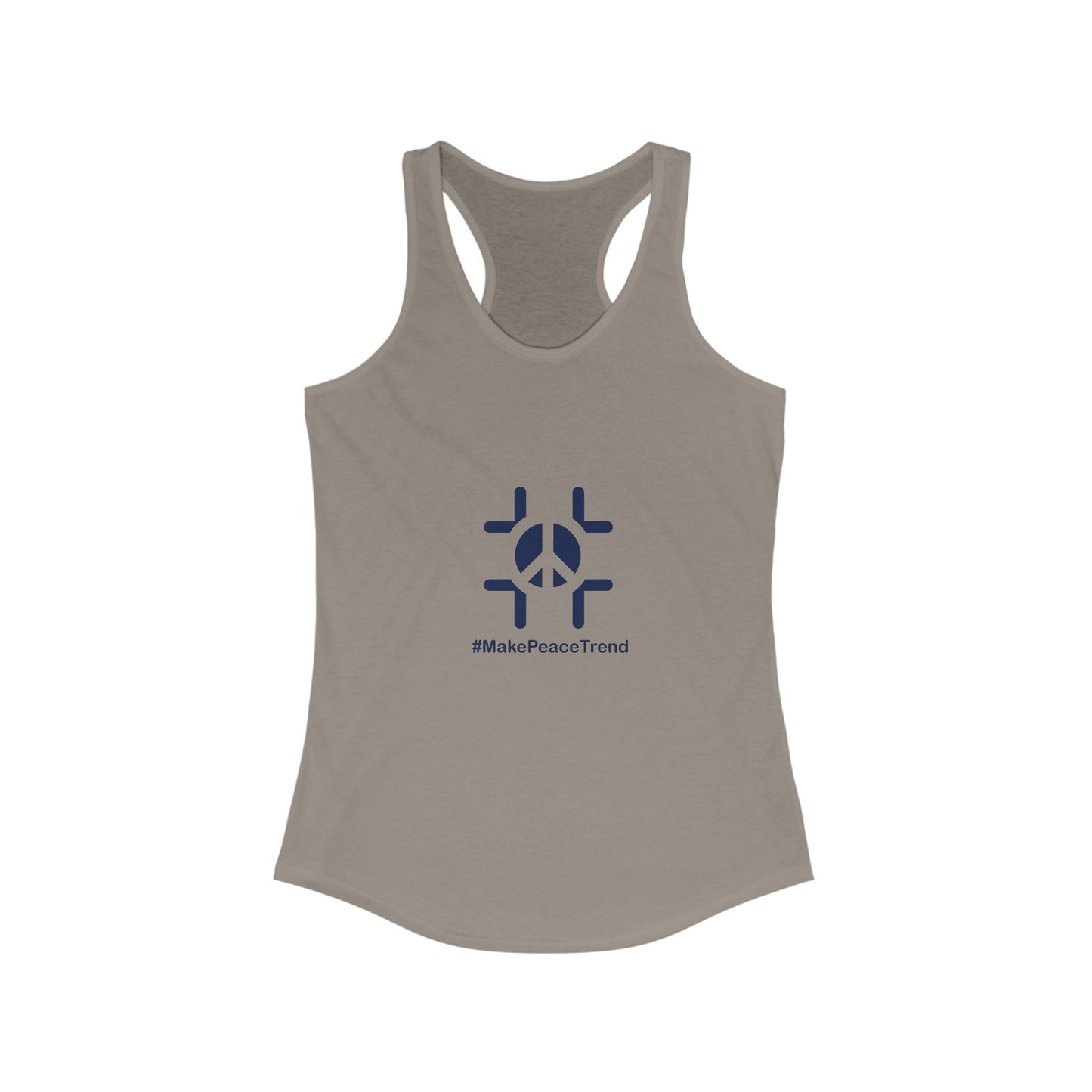 Peace Day Women's Ideal Racerback Tank