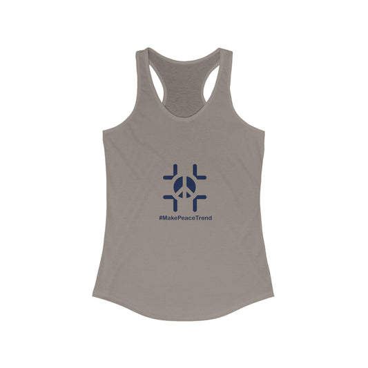 Peace Day Women's Ideal Racerback Tank