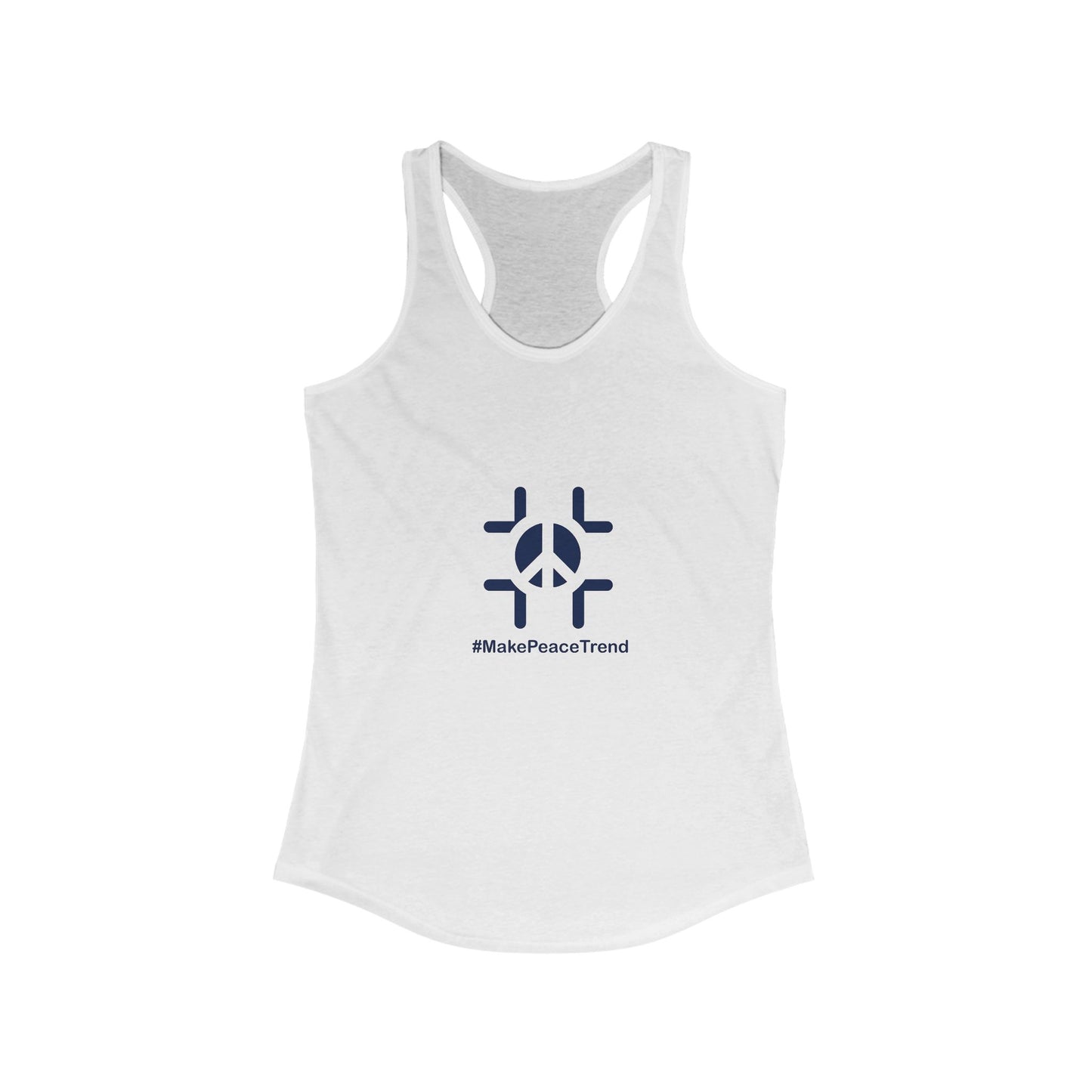 Peace Day Women's Ideal Racerback Tank