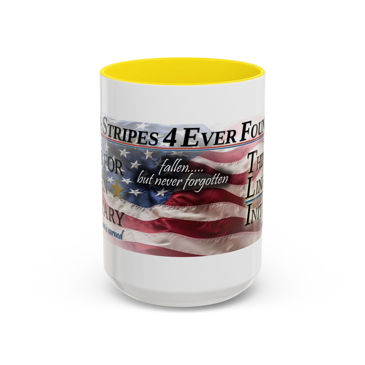 Stars Stripes 4 Ever Foundation Accent Coffee Mug (11, 15oz)