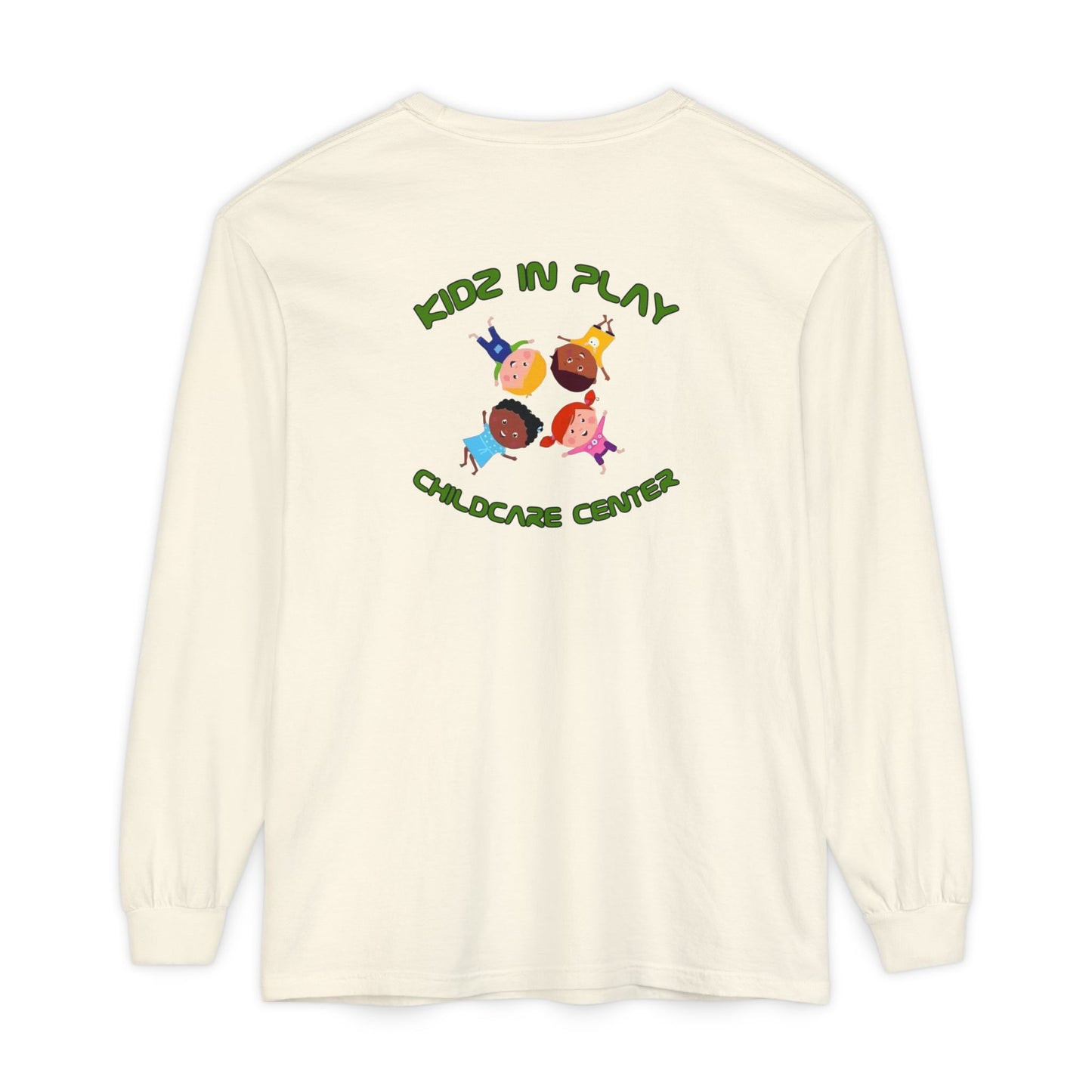 KIP Unisex Garment-dyed Long Sleeve T-Shirt