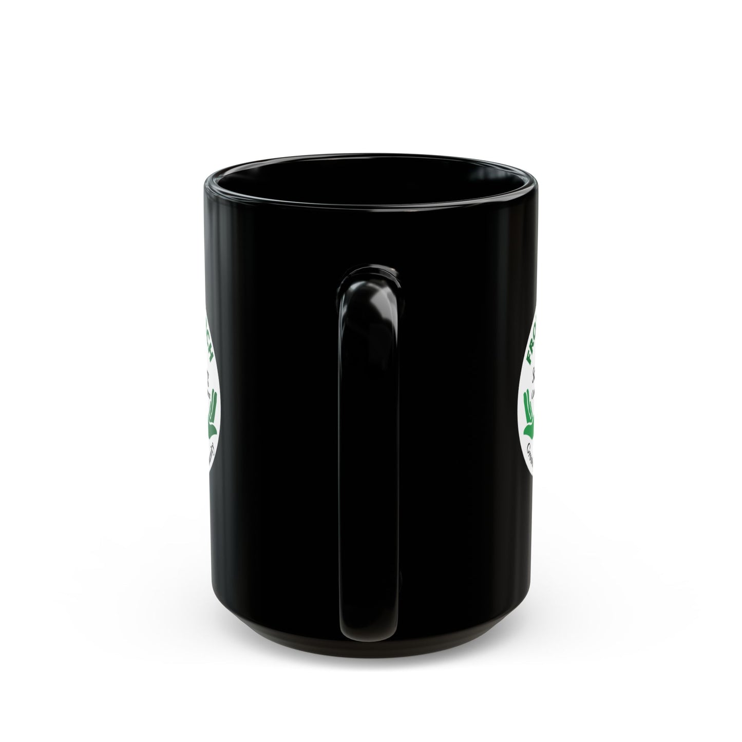 Front Porch Black Mug (11oz, 15oz)