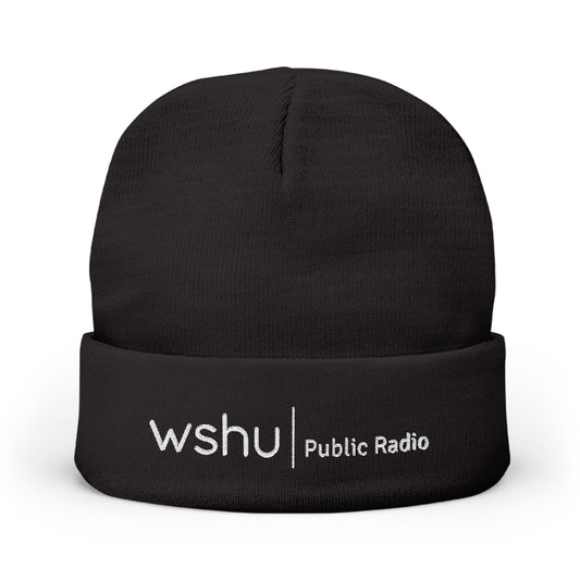 WSHU - Knit Beanie (Embroidery)