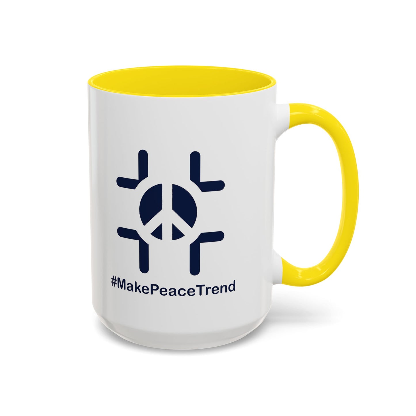 Peace Day Accent Coffee Mug (11, 15oz)