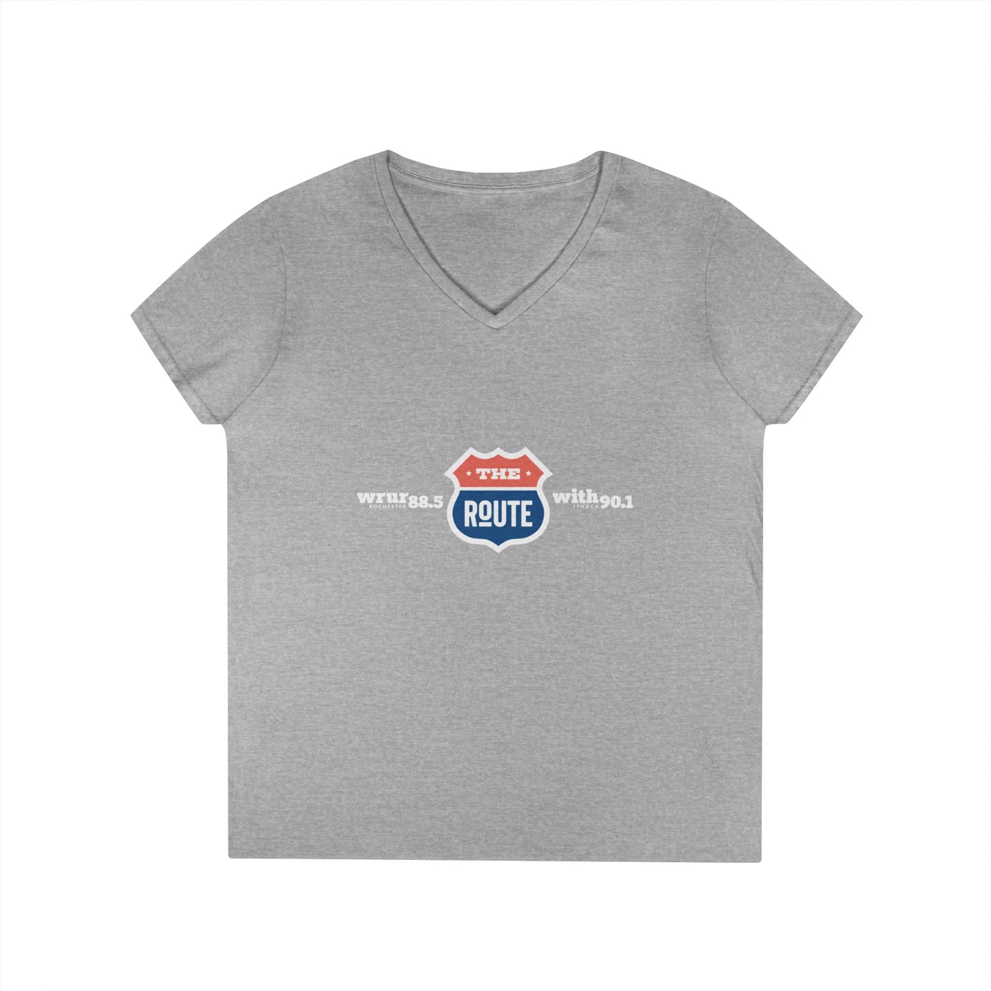 The Route Ladies' V-Neck T-Shirt