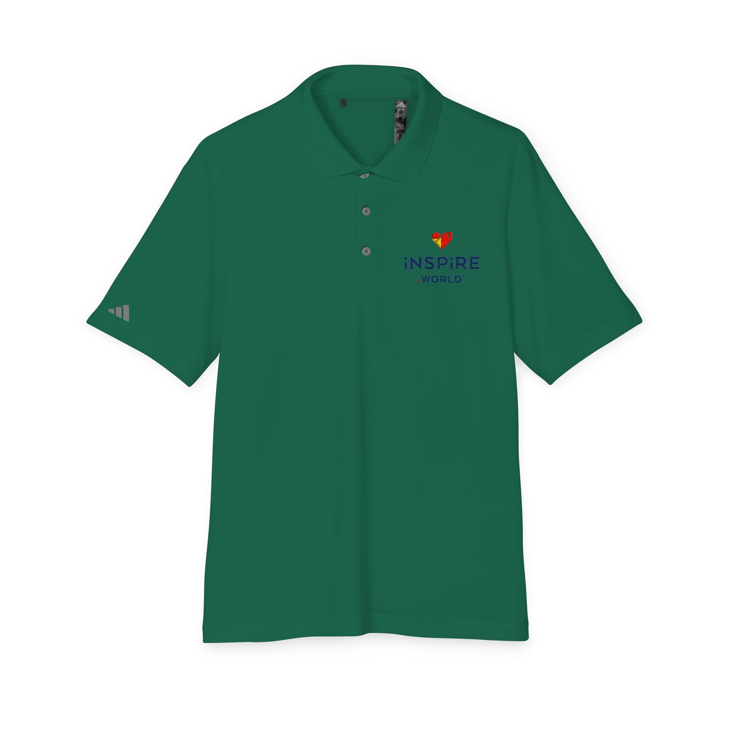 Inspire.World adidas Unisex Performance Polo