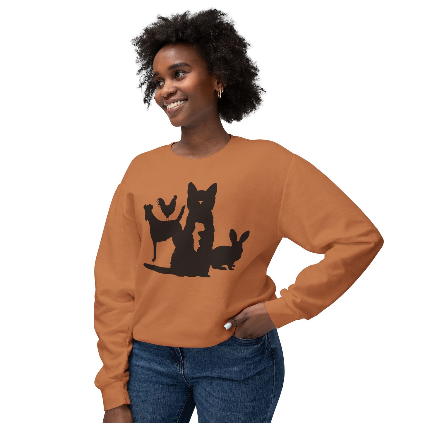 Lake Lowell Animal Rescue Unisex Lightweight Crewneck Sweatshirt