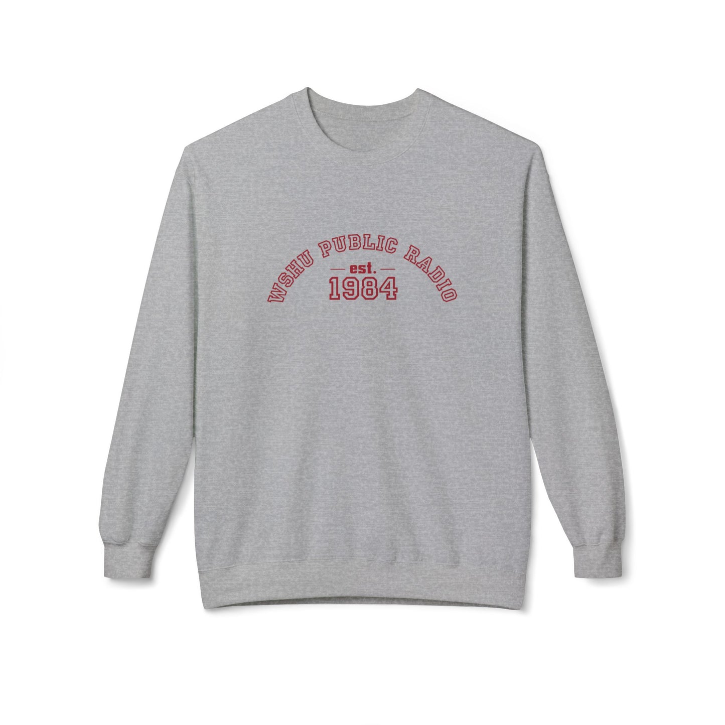 WSHU Radio Unisex Midweight Softstyle Fleece Crewneck Sweatshirt