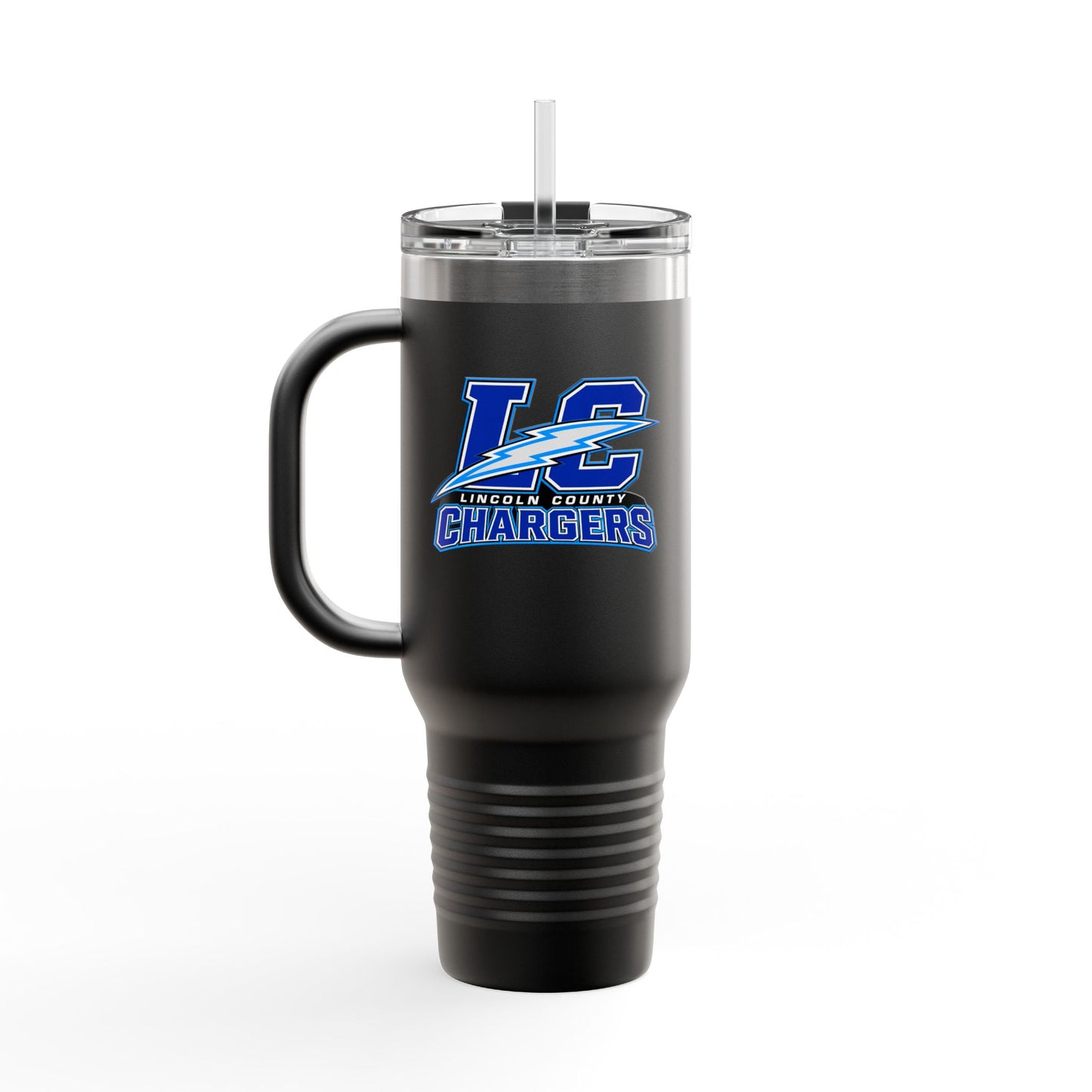 LC Chargers Insulated Travel Mug, 40oz