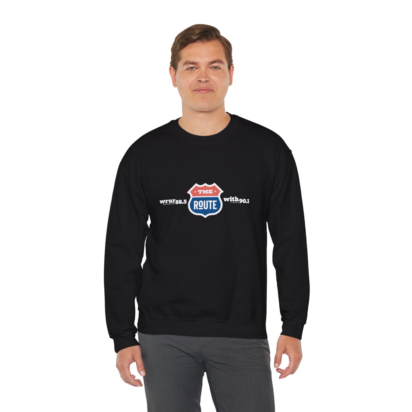 The Route Unisex Blend™ Crewneck Sweatshirt
