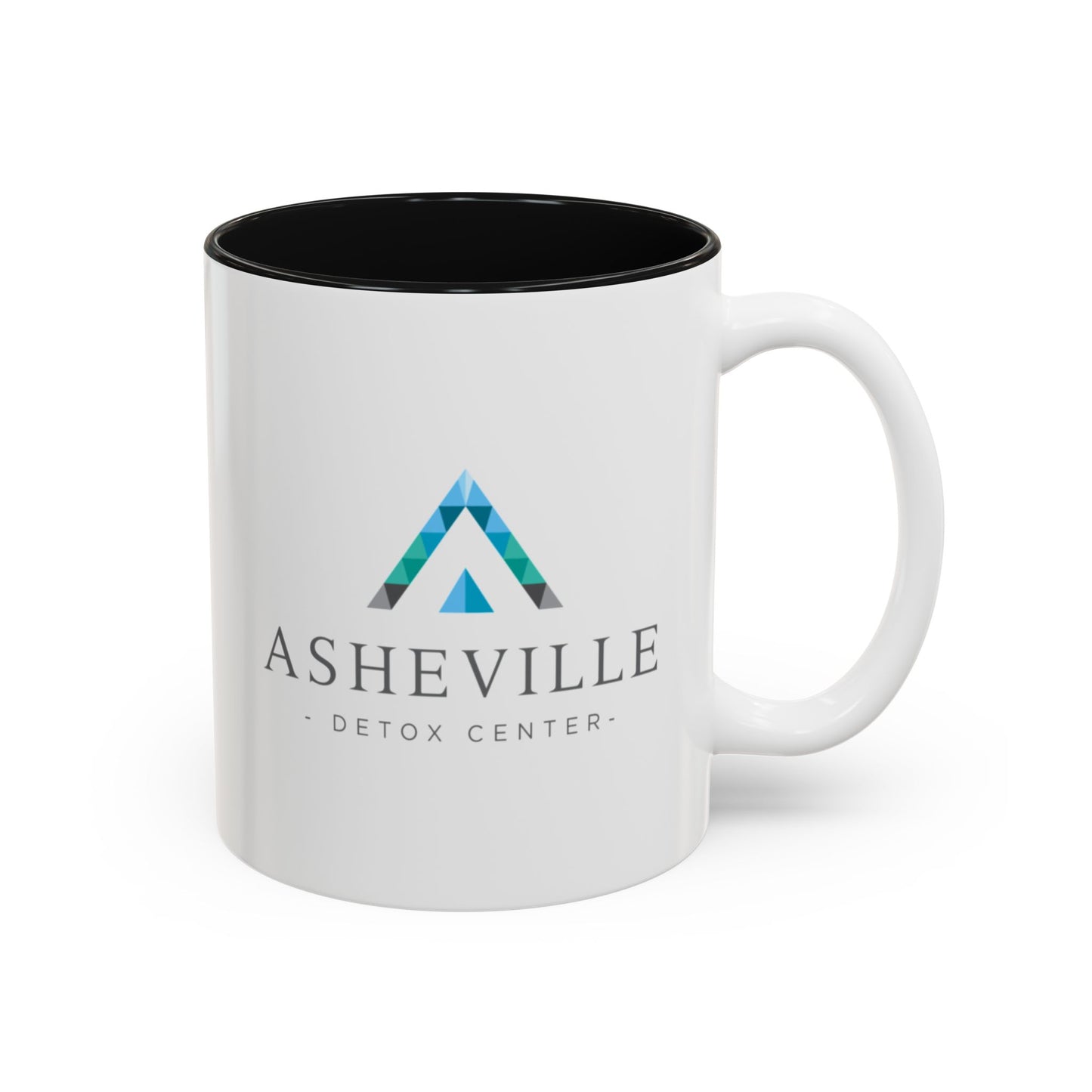 Asheville Detox Center Two-Tone Accent Mug (11oz, 15oz)