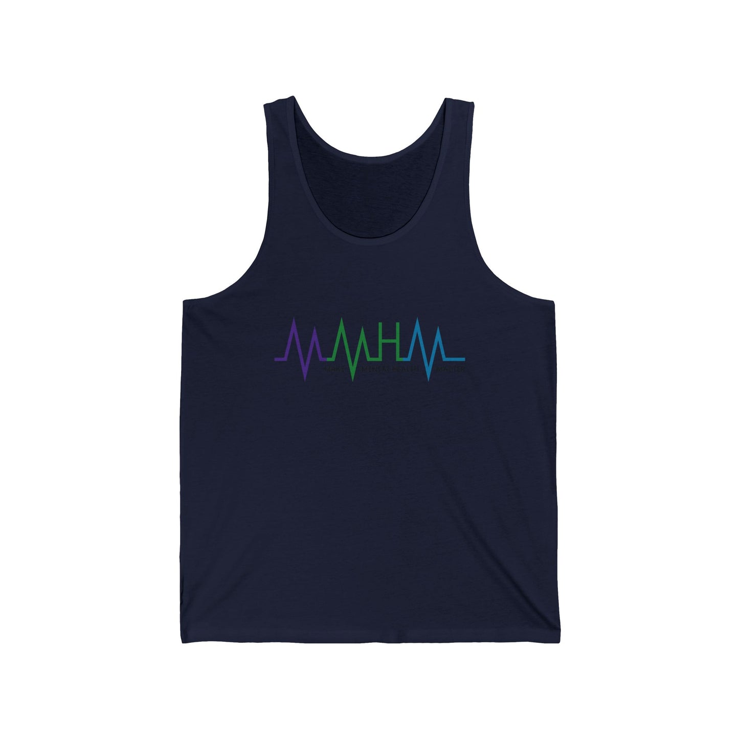 Make Mental Health Matter Unisex Jersey Tank