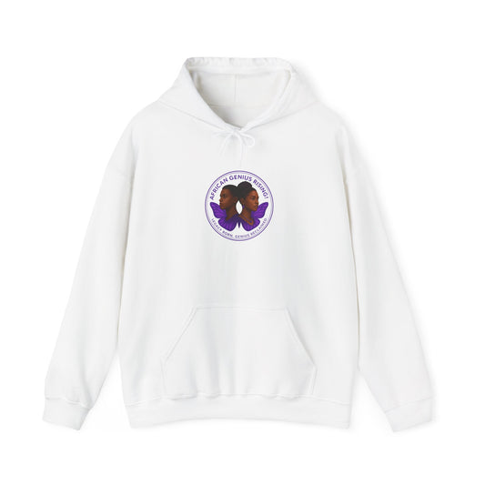 African Genius Rising Unisex Heavy Blend™ Hooded Sweatshirt