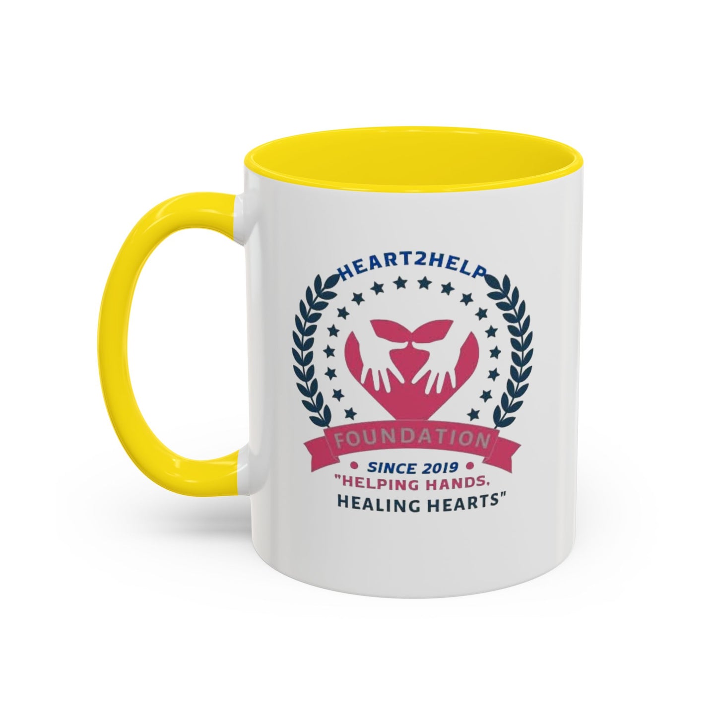 Heart2Help Accent Coffee Mug (11oz)