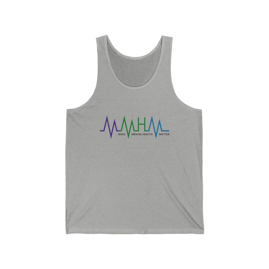Make Mental Health Matter Unisex Jersey Tank