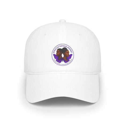 African Genius Rising Low Profile Baseball Cap