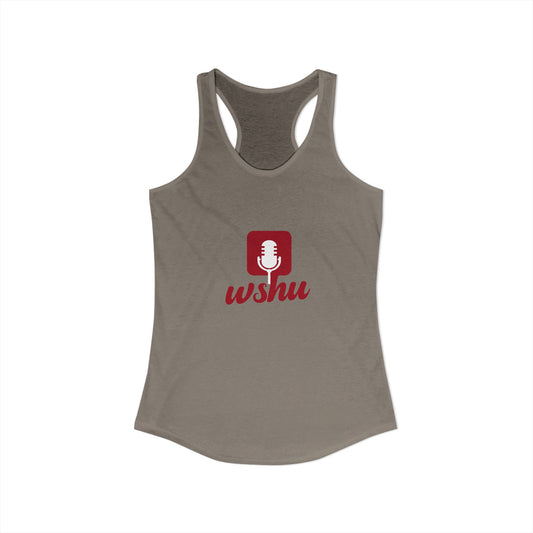 WSHU Radio Women's Ideal Racerback Tank
