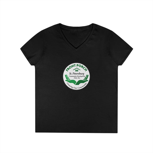 Front Porch Ladies' V-Neck T-Shirt