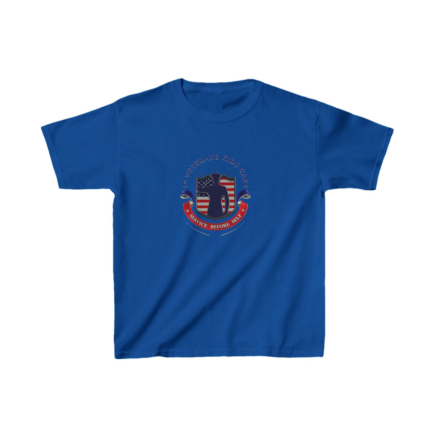 1st Veterans Kids Care Kids Heavy Cotton™ Tee