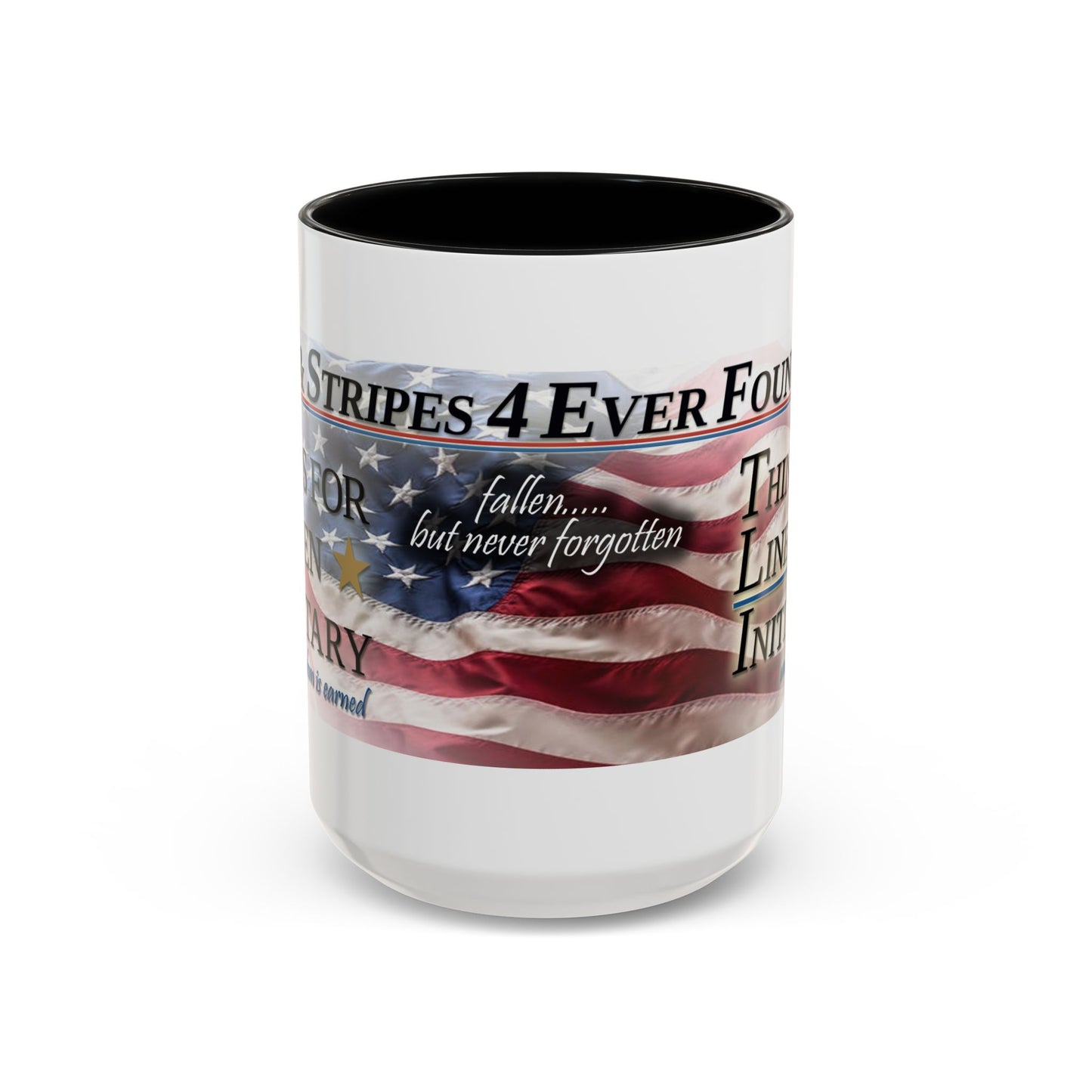Stars Stripes 4 Ever Foundation Accent Coffee Mug (11, 15oz)