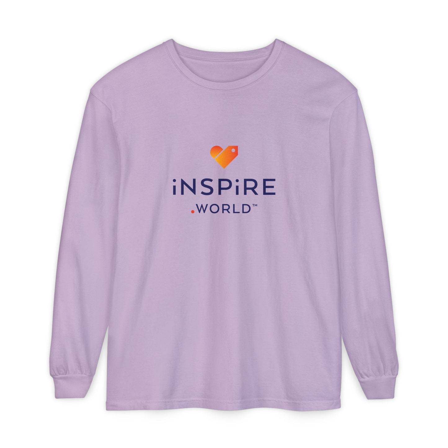 Inspire.World Unisex Garment-dyed Long Sleeve T-Shirt