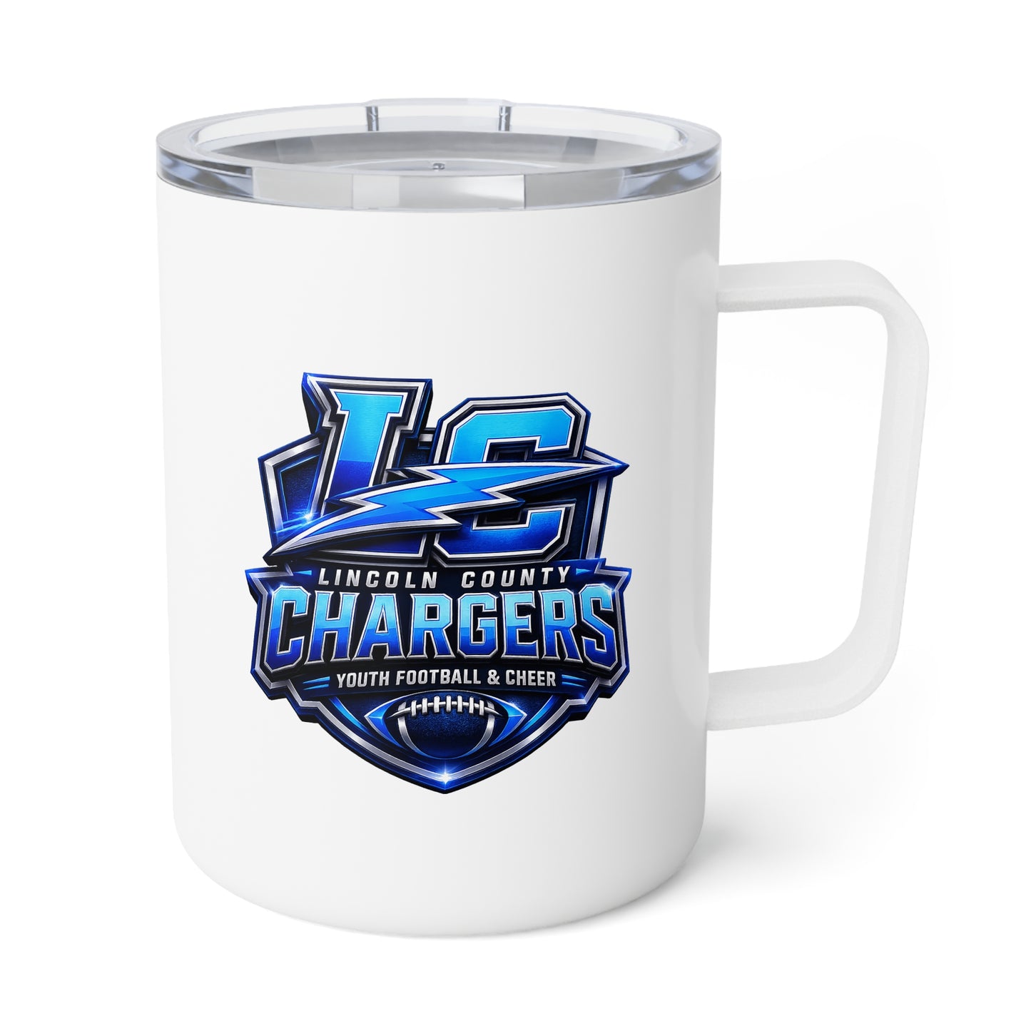 LC Chargers Insulated Coffee Mug, 10oz